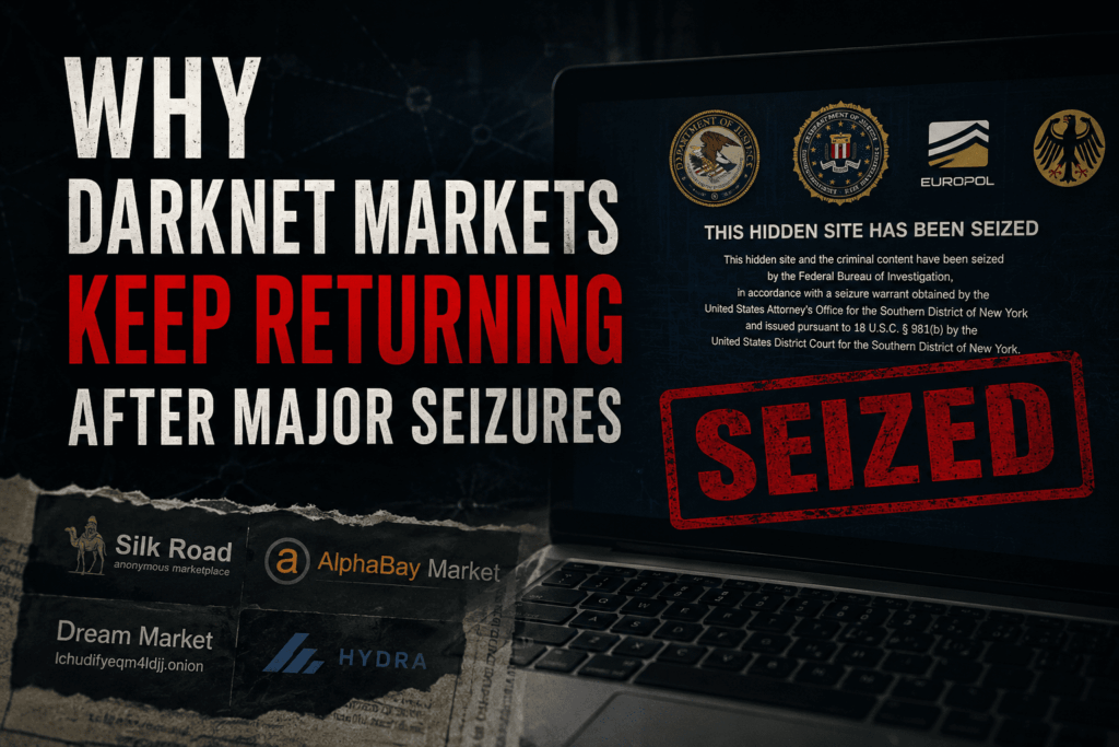 Why Darknet Markets Keep Returning After Major Seizures