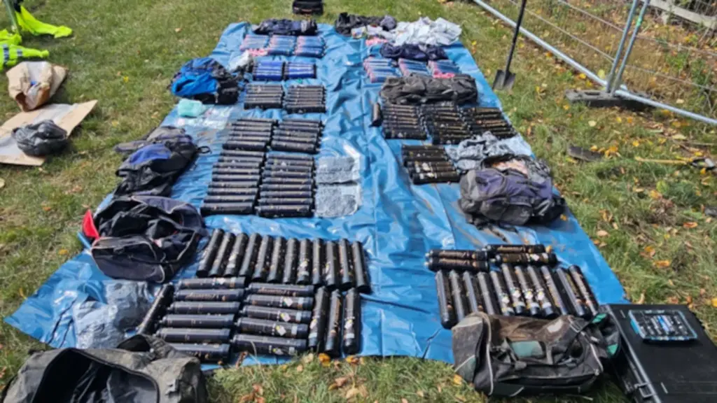Police Find Drugs Buried at Creamfields Site