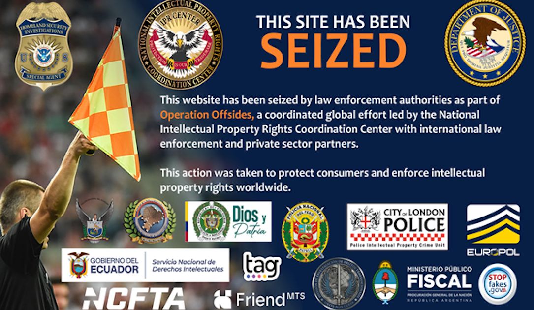 US racks up about 400 wins over illegal World Cup streaming sites