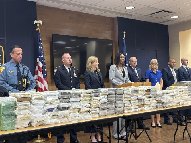 580 Pounds of Cocaine Seized in New York