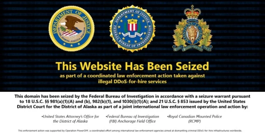 NightmareStresser DDoS Service Seized by FBI