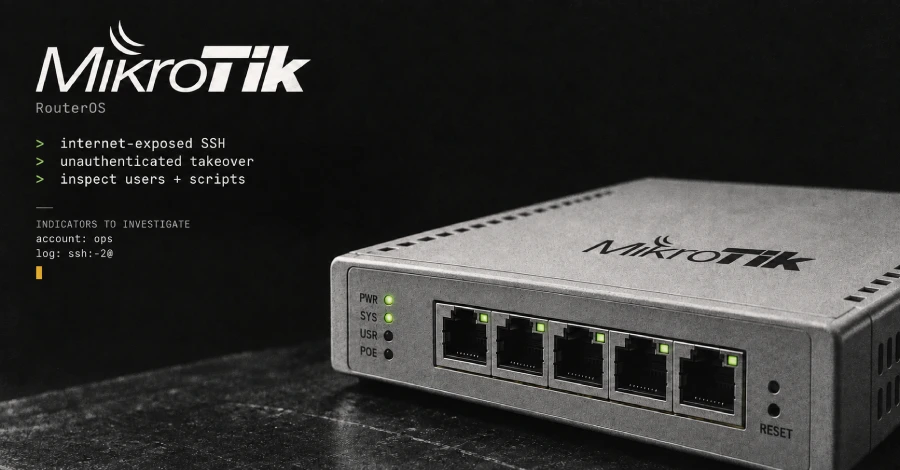 Attackers Hijack MikroTik Routers Through RouterOS Flaws